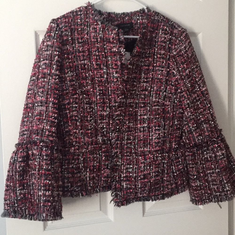 Ann Taylor tweed jacket